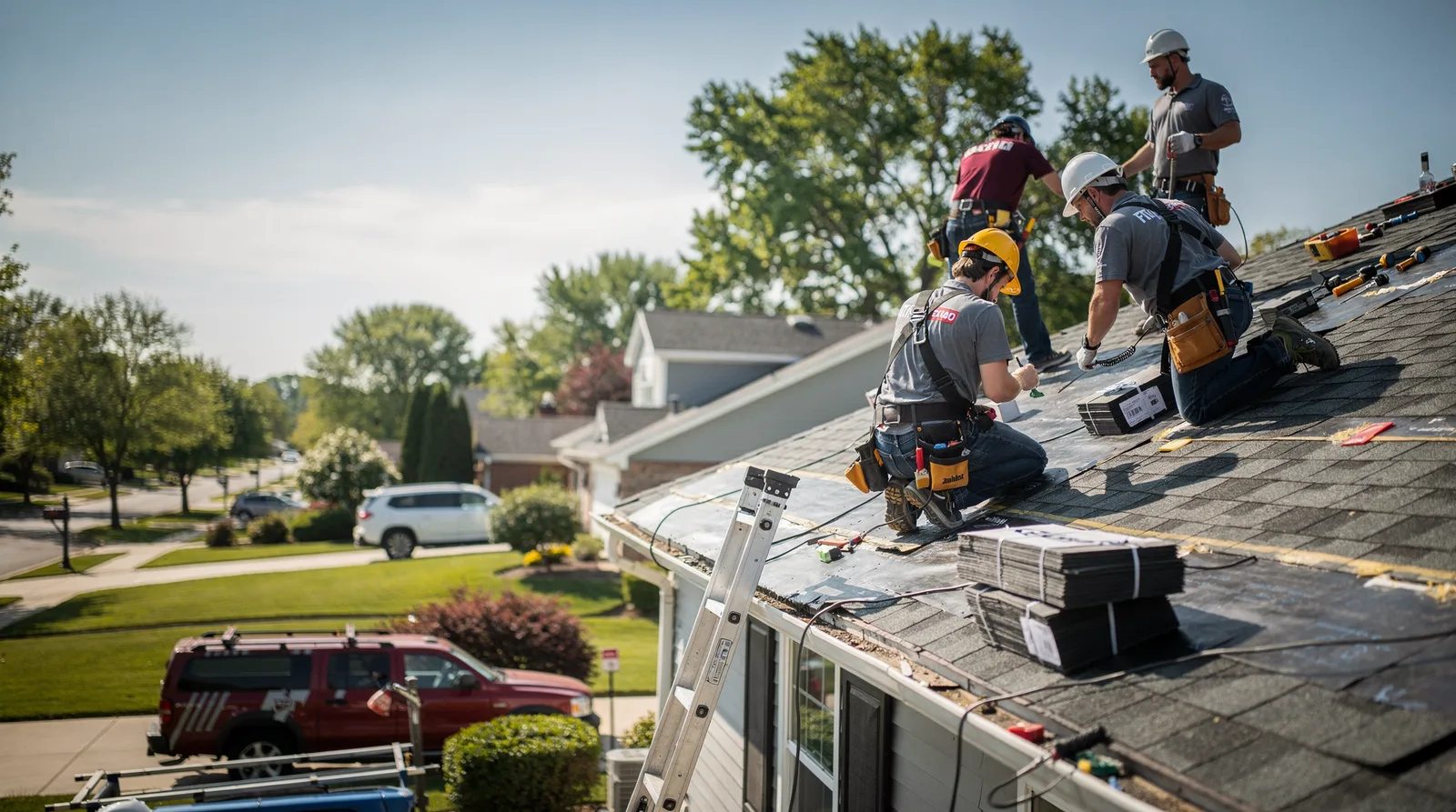 Roof Repair in Fillmore, IL around you